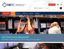 Tablet Screenshot of neric.org